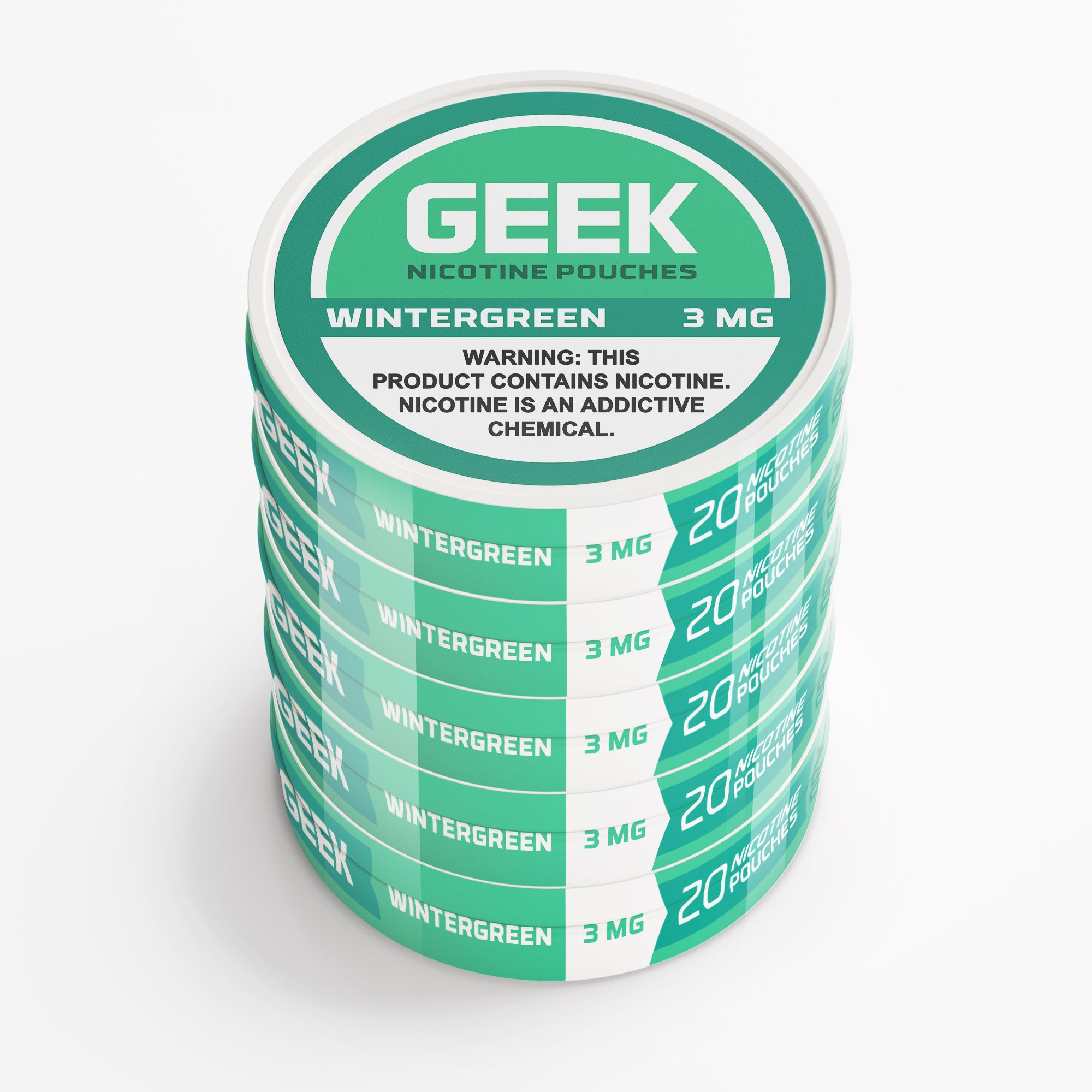 Geek Pouches Wintergreen Flavor