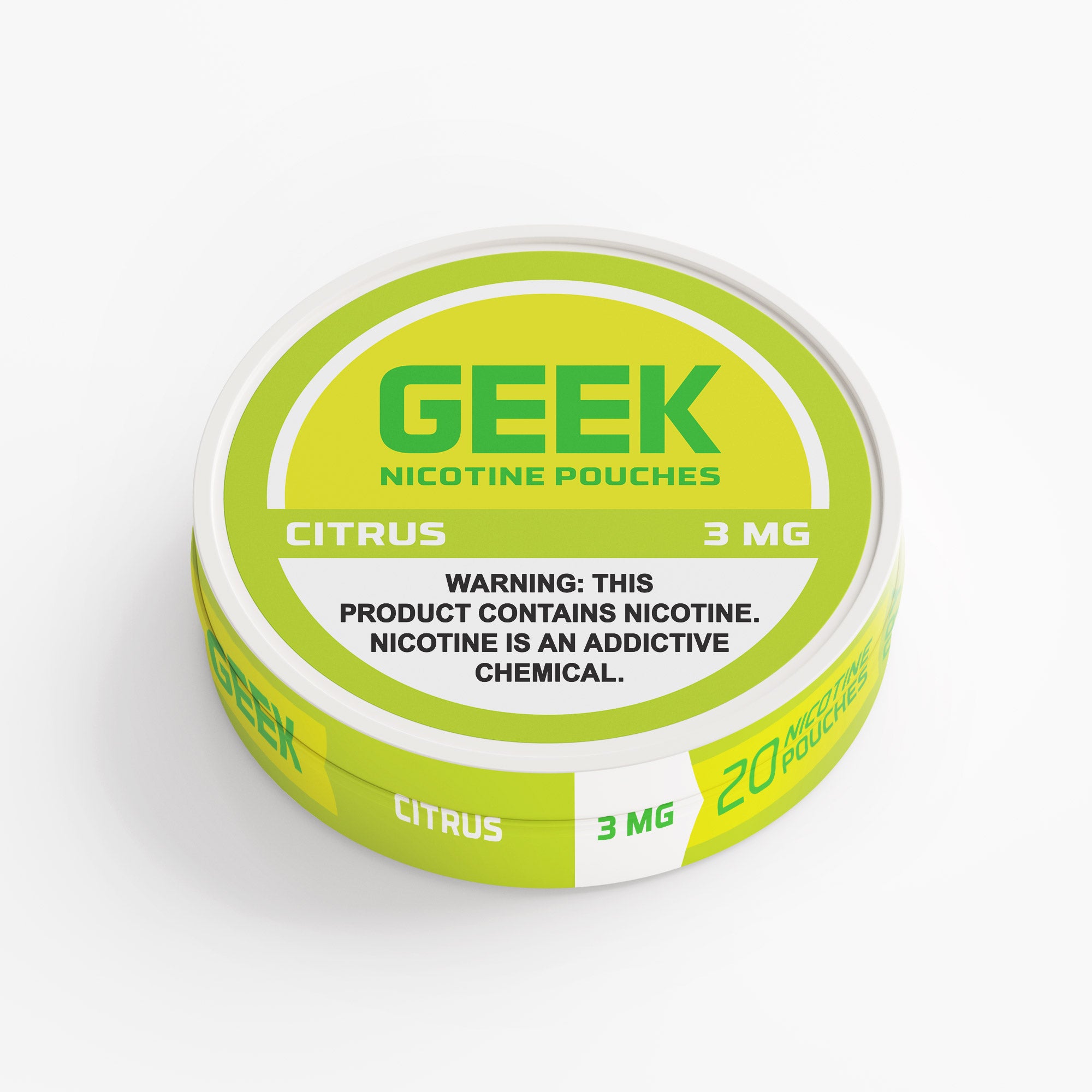 Geek Nicotine Pouches Citrus