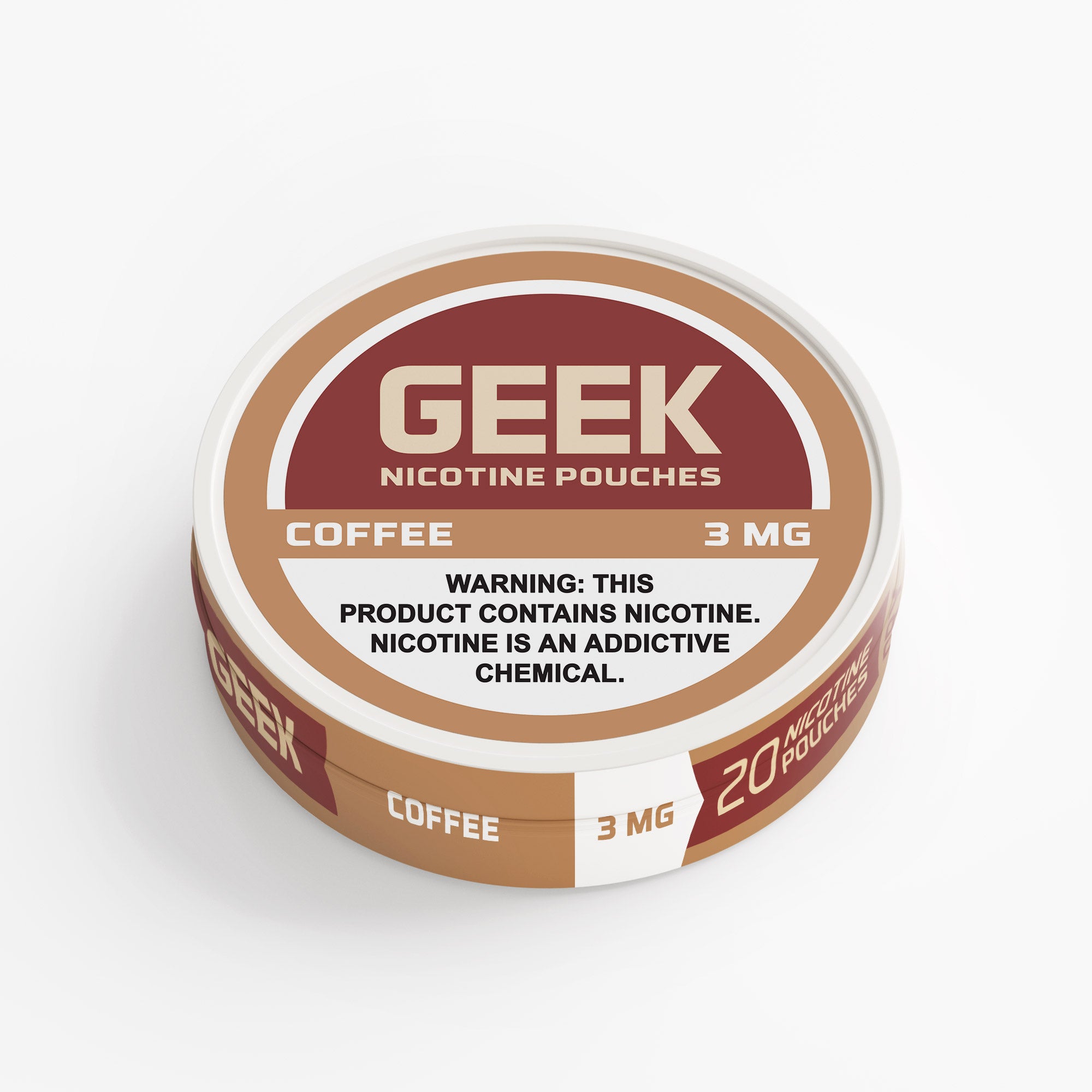 Geek Nicotine Pouches Coffee