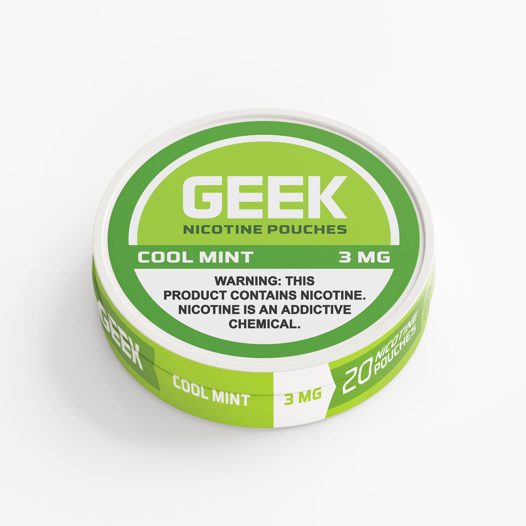 Geek Nicotine Pouches Cool Mint