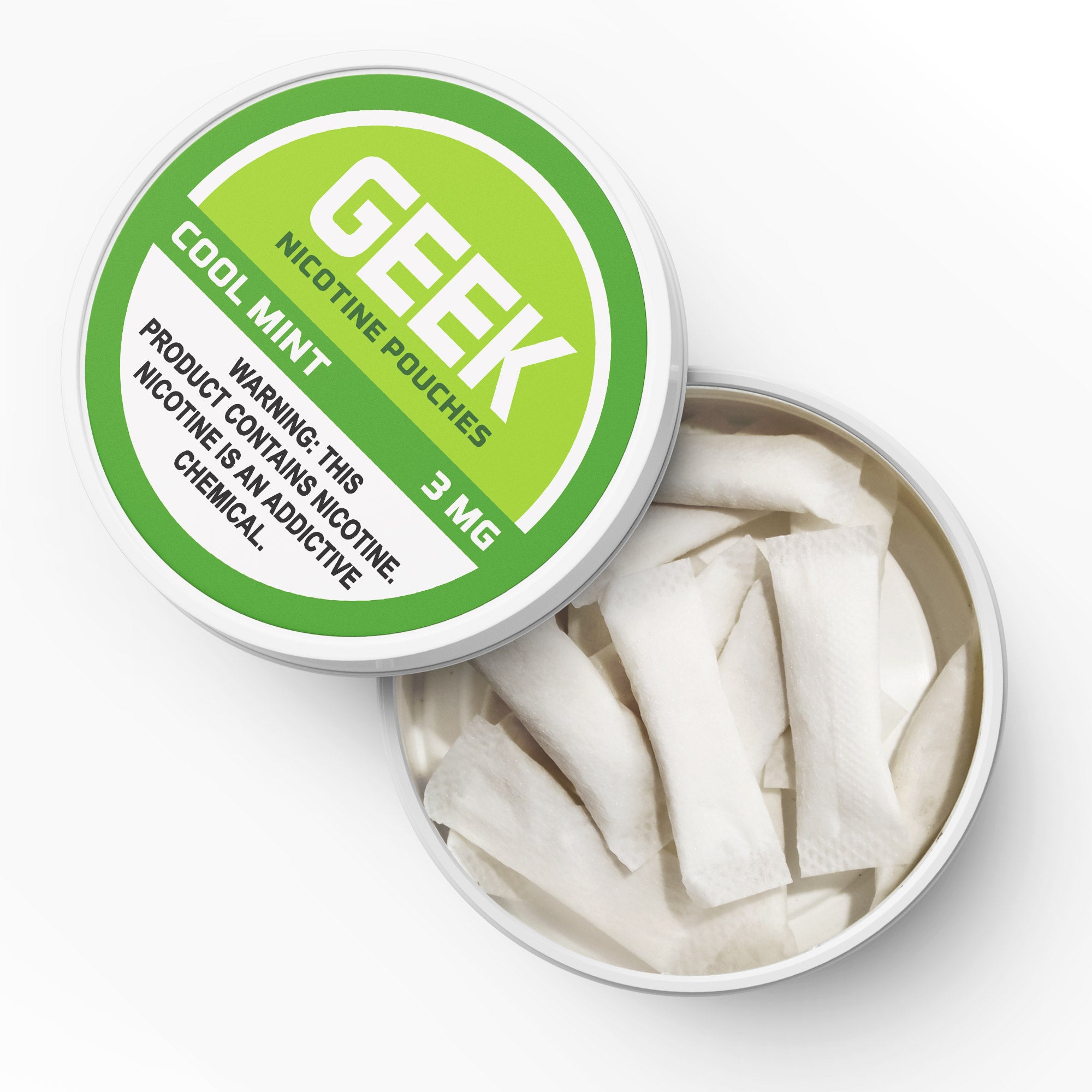 Geek Nicotine Pouches Cool Mint
