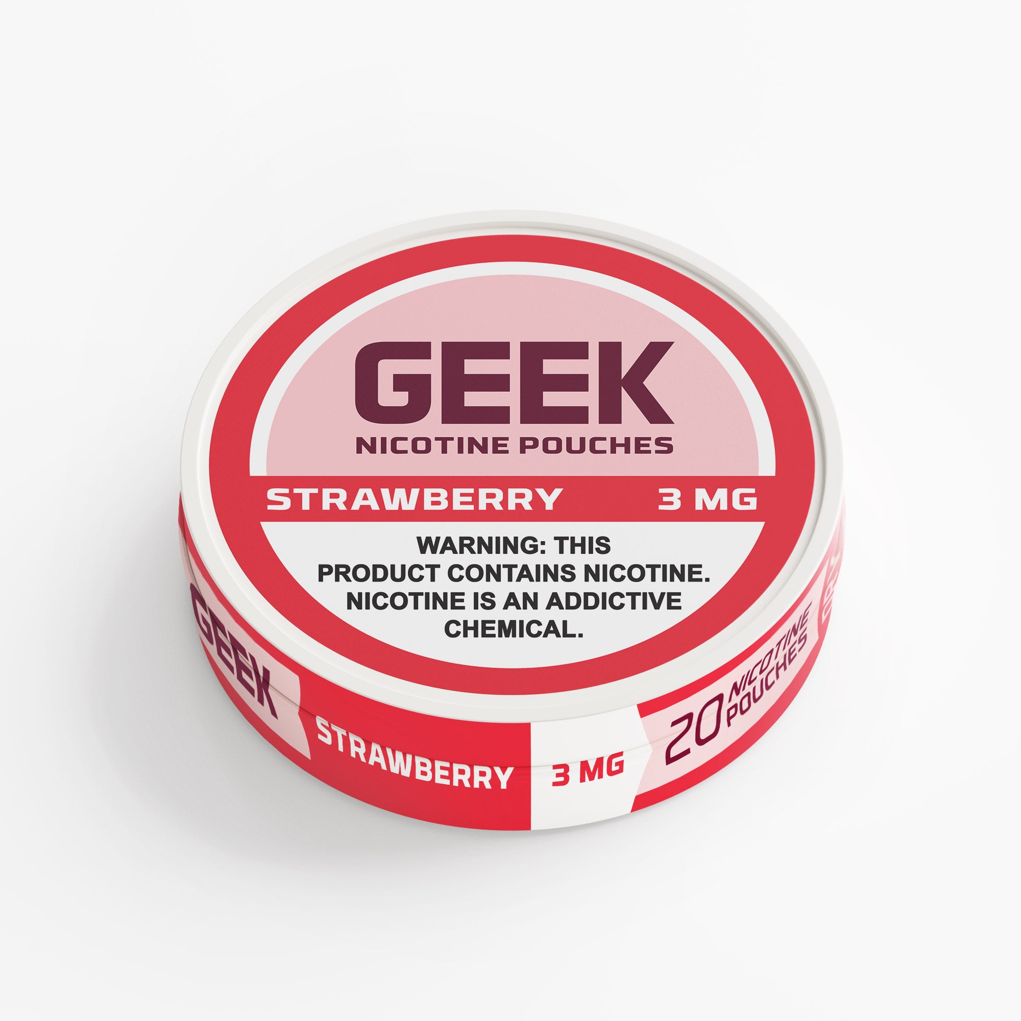 Geek Nicotine Pouches Strawberry