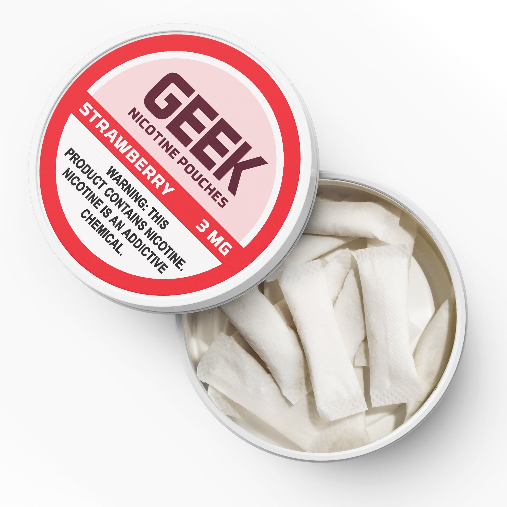 Geek Pouches Strawberry Flavors