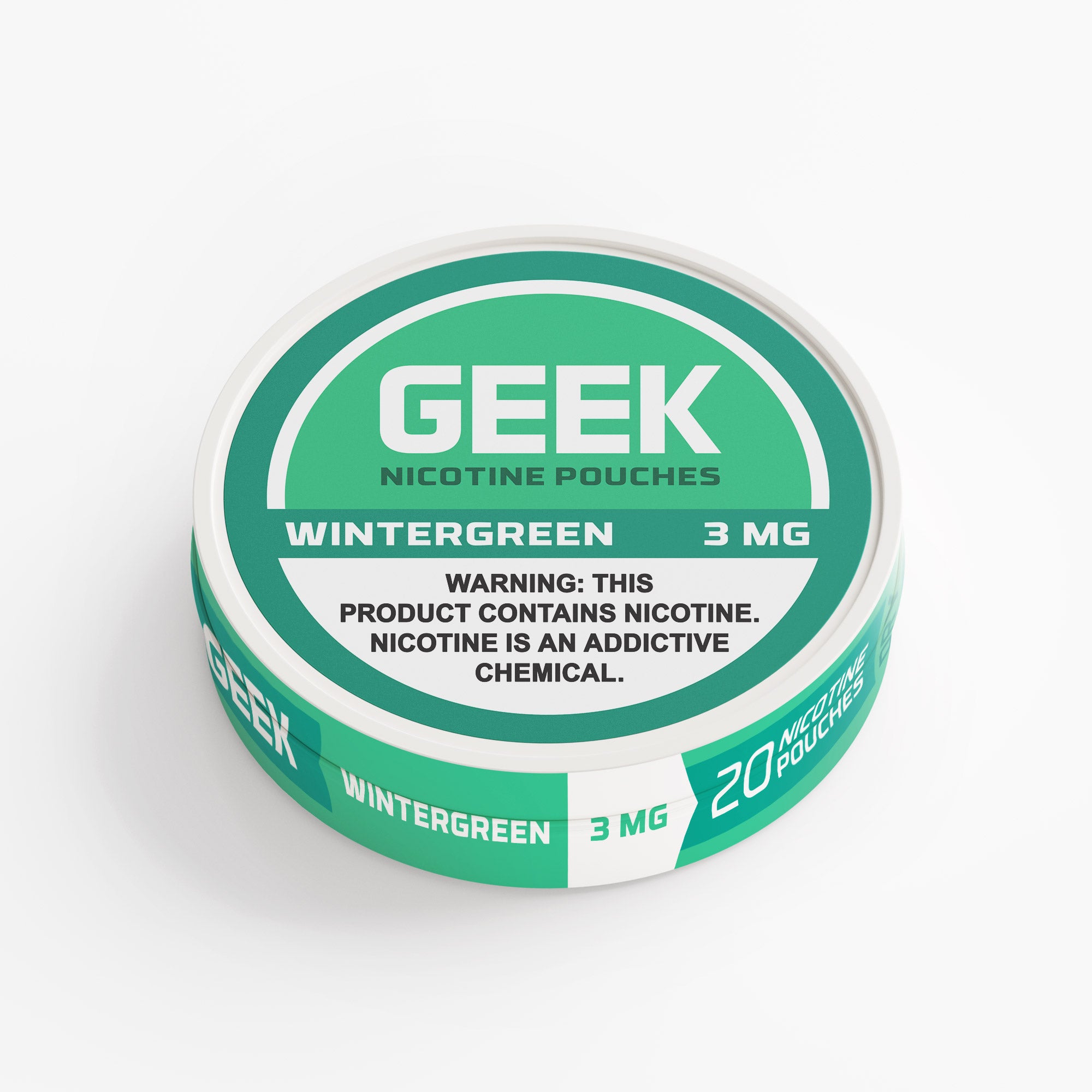 Geek Nicotine Pouches Wintergreen