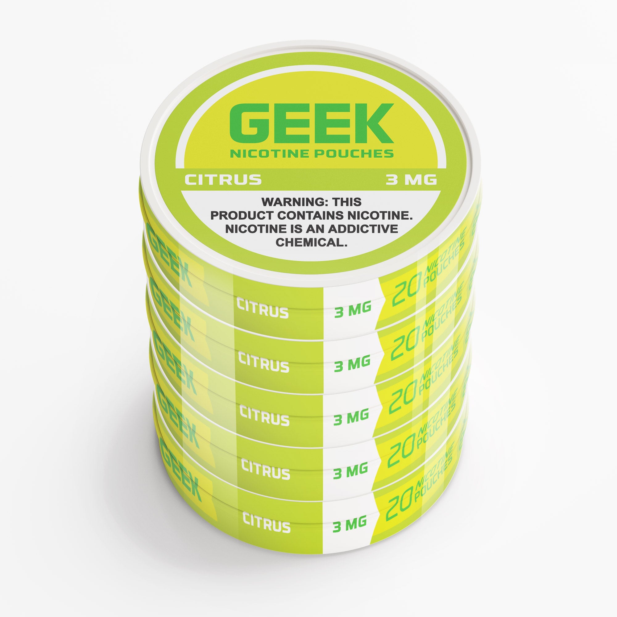 Citrus Nicotine Pouches by Geek