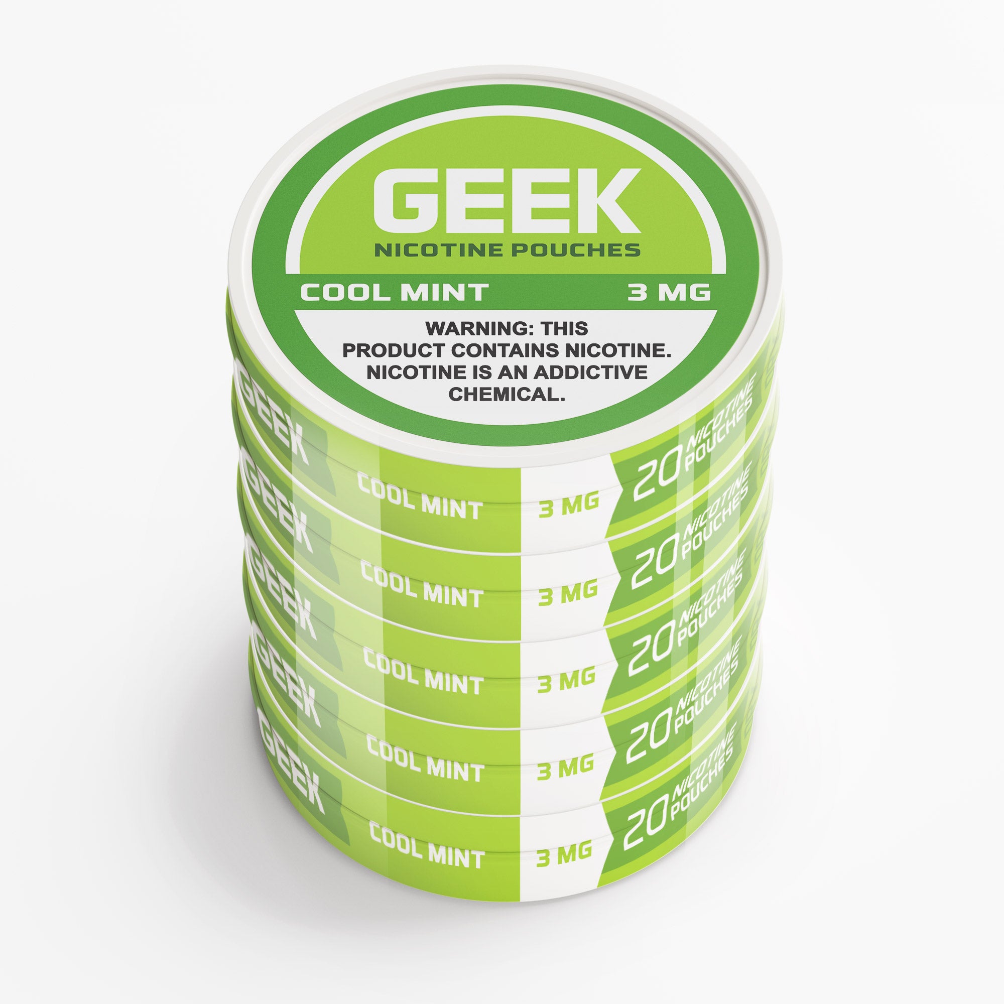 Cool Mint Nicotine Pouches by Geek