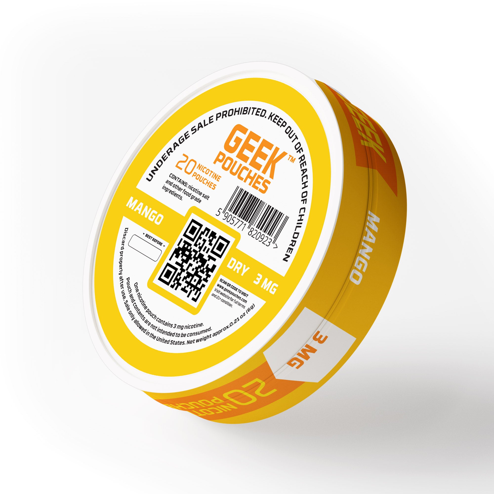 Geek Mango Nicotine Pouches