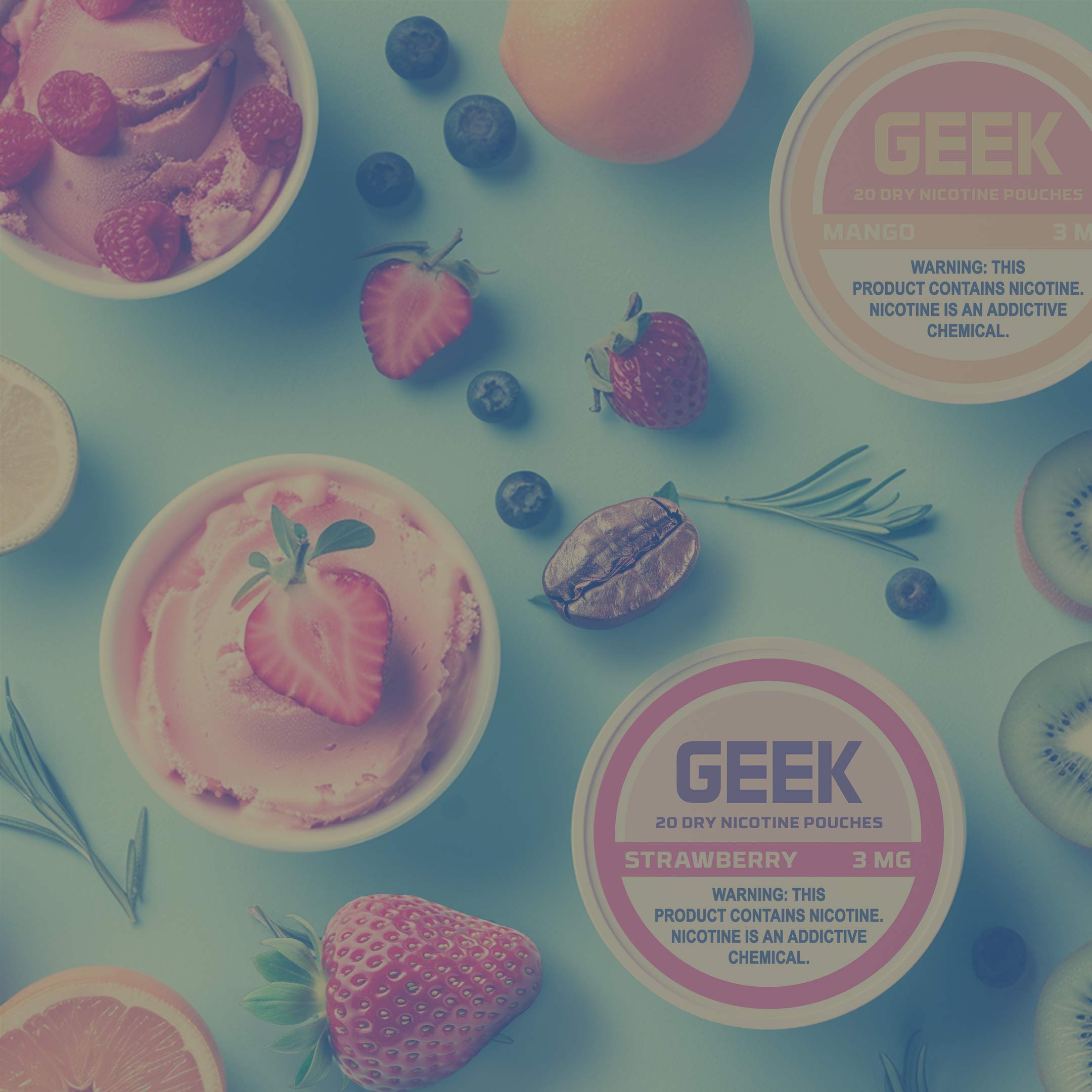 Geek Nicotine Pouches Flavors