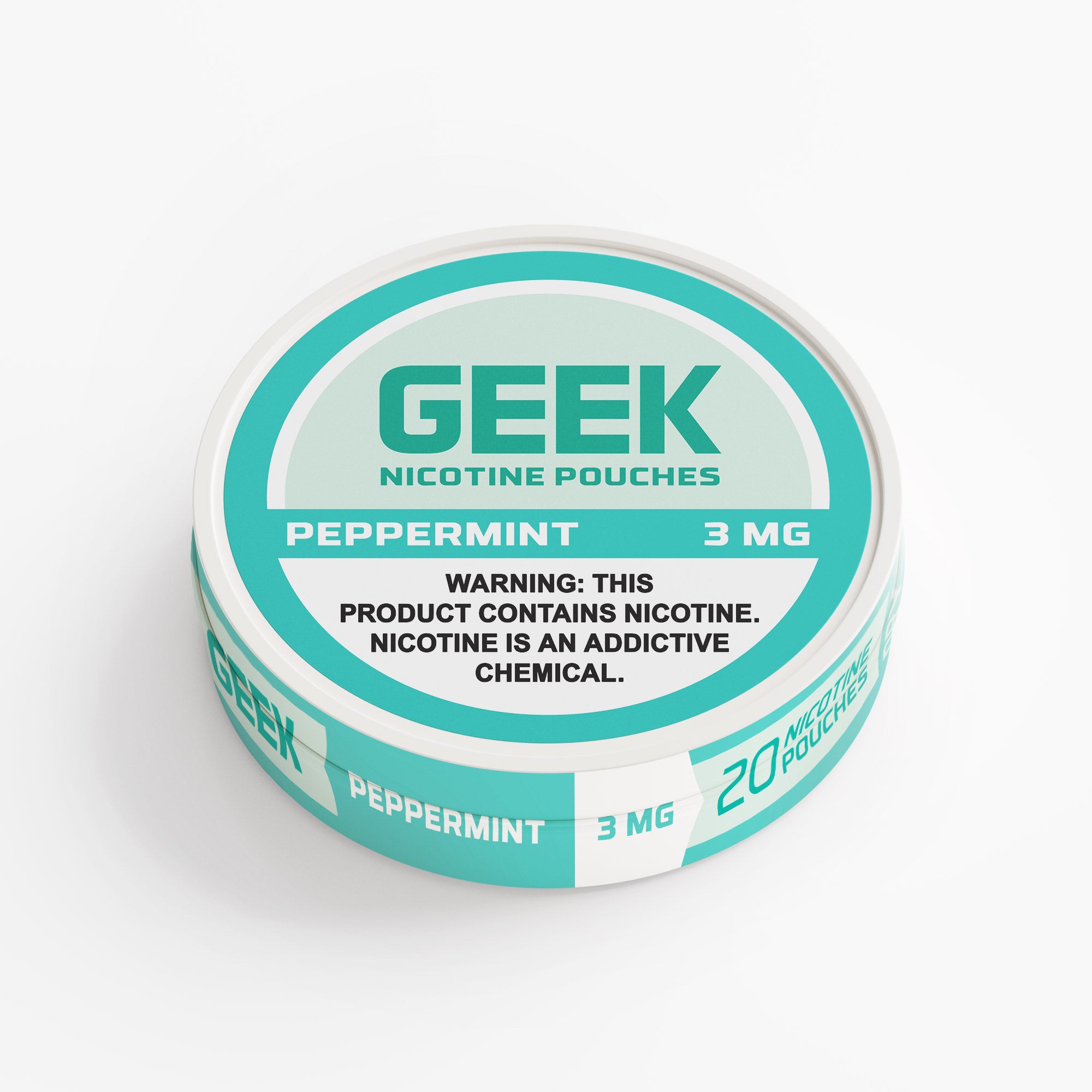 Geek Nicotine Pouches Peppermint