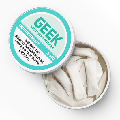 Geek Nicotine Pouches Peppermint